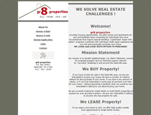 Tablet Screenshot of gr8-properties.com